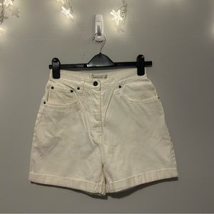 Vintage 90’s Ann Taylor high waisted denim shorts